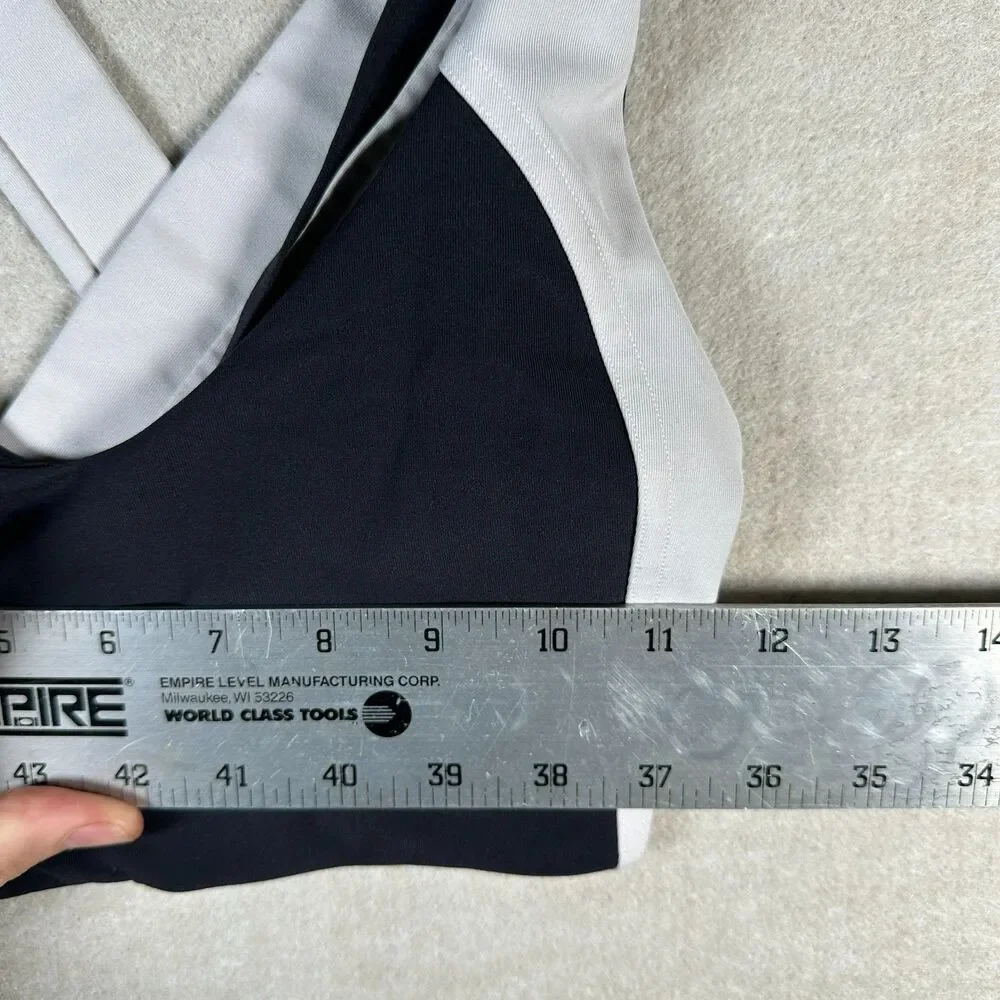 Lululemon Colorblock Sports Bra Women XS Criss Cross Yoga Gym Athleisure Fitness